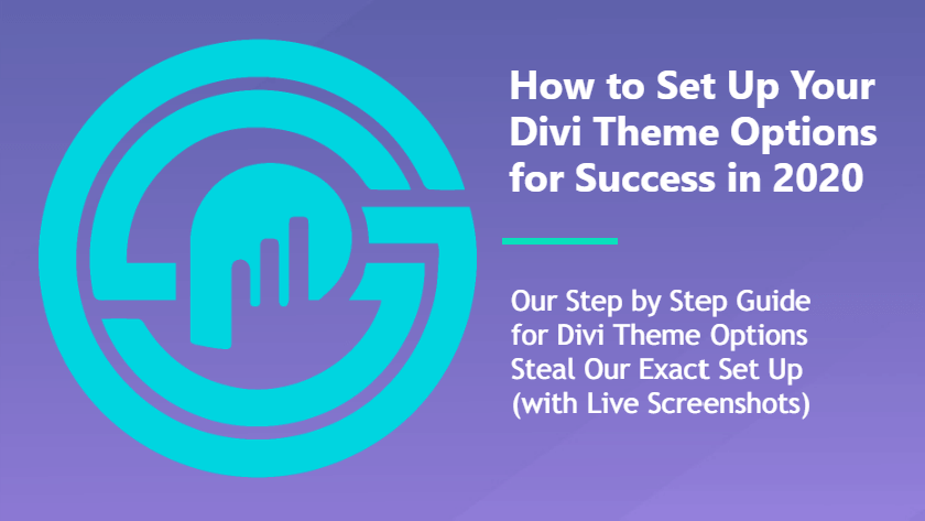 Basic Divi Theme Options Walkthrough: Steal Our Exact Settings & Set Your Site Up for Success